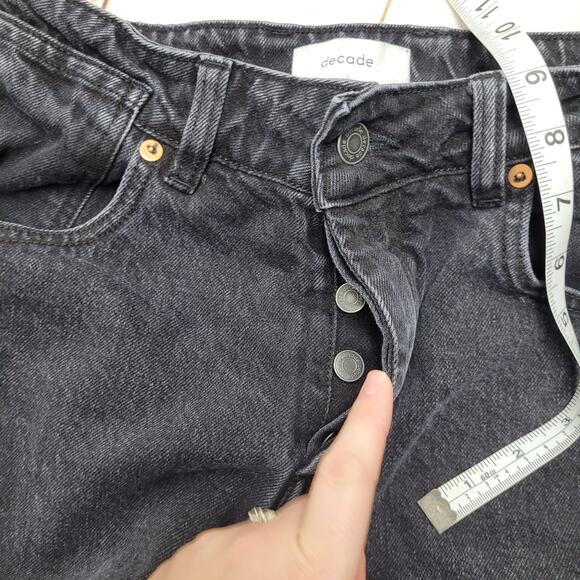 Decade Momo black high rise tapered mom jeans - Picture 7 of 13